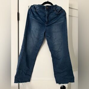 Wit & Wisdom, size 14 cropped jeans, great stretch and comfortable waistband